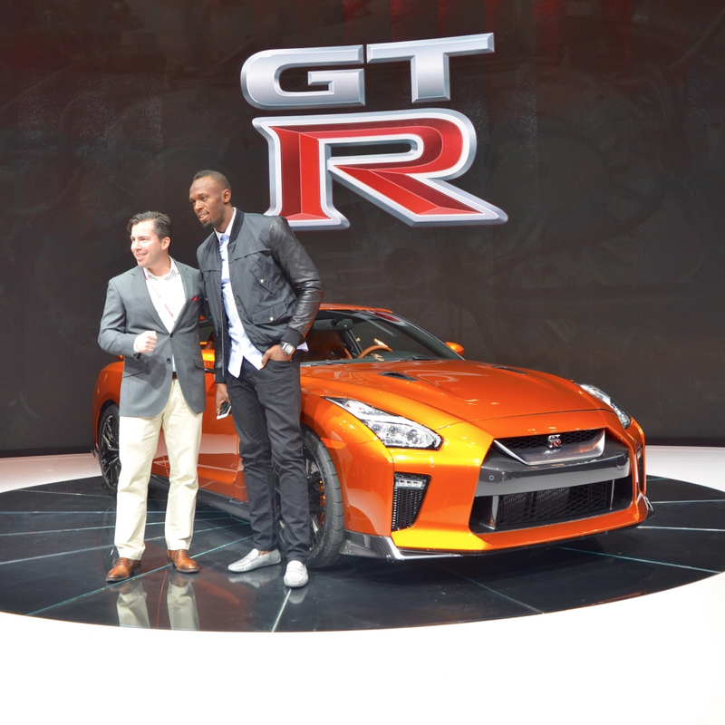 Usain Bolt!!!!!!!! Fast man, faster car!